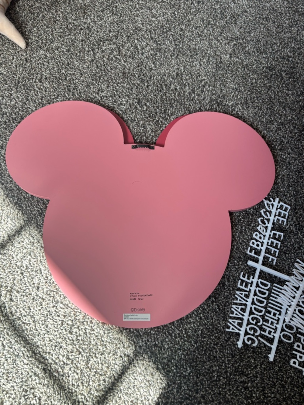 Pink Minnie Bow Letter Board - Picture 3 of 3
